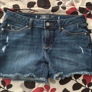 Jennifer Lopez Jean cut offs
